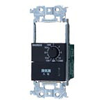 電設資材 パナソニック　WTA53935BK　アドバンスシリーズ 埋込電子浴室換気スイッチ AC/DCモータータイプ両用 12時間タイマ プレート別売 マットブラック