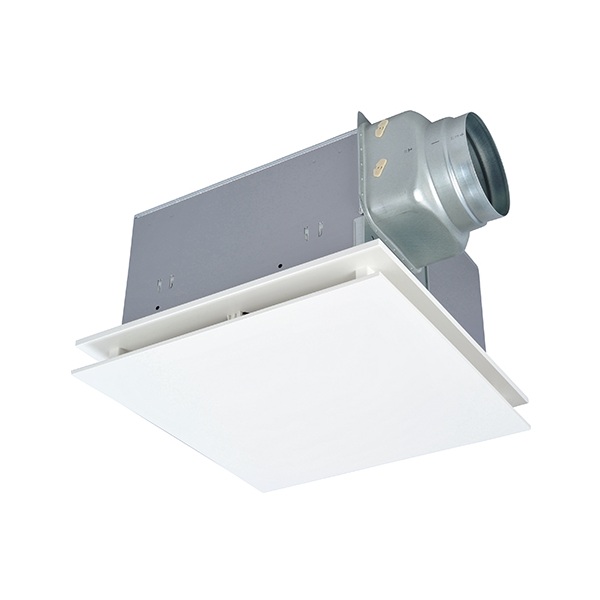 三菱 VD-23ZVE7-FP 換気扇 居間 事務所 店舗 ダクト用換気扇 天井埋込形 DCブラシレスモーター 定風量タイプ 消音形 (VD-23ZVE6-FP 後継品)｜まいどＤＩＹ