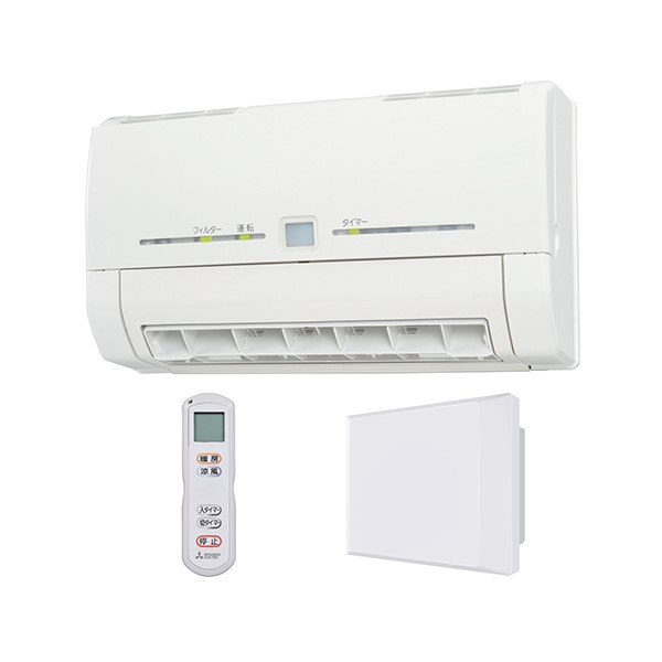 楽天市場】三菱 WD-240DK2 バス乾燥暖房換気システム 壁掛タイプ
