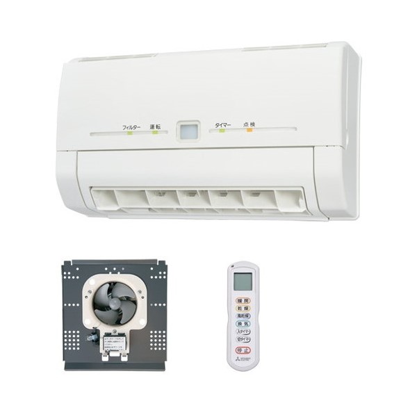 三菱　浴室暖房機　WD-240BK WD-240BK2 バス乾燥・暖房・換気システム / 浴室暖房機(温風
