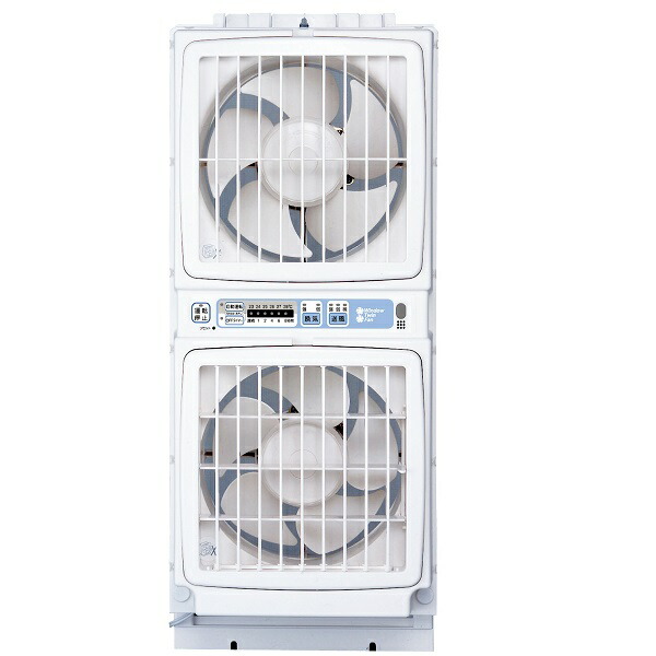 楽天市場】高須産業 FMT-200P 換気扇 窓用ツインファン 窓用換気扇