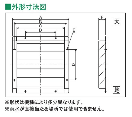 能く能く安値挑む内 最高限度25倍増 テラル Lbs 8c 付けるルーバー ステインレス製 適用単位面積当たりの力扇羽毛通路cm金モール3枚 圧力扇オプション Newbyresnursery Com