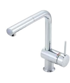 楽天市場】水栓金具 INAX/LIXIL SF-E546SY キッチン用 eモダン Lタイプ