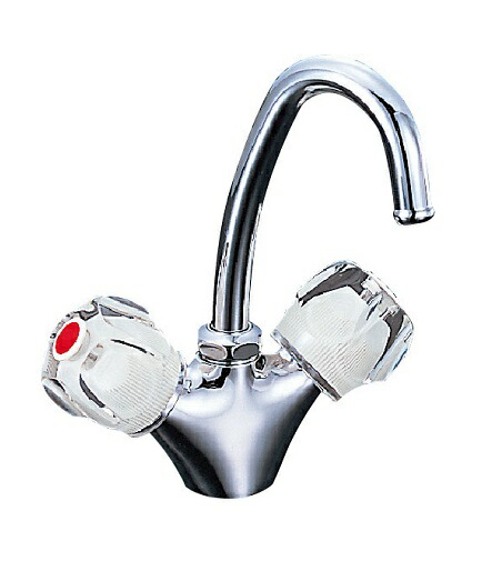 水栓金具 INAX/LIXIL　LF-206A-G　洗面器・手洗器用 ワンホール改造用 2ハンドル混合 一般地 [★]