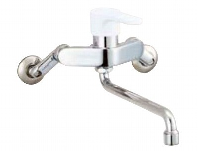 (22)LIXIL/INAX 蛇口　SF-WM435SY 楽天市場】LIXIL SF-WM435SY,INAX 壁付けシングルレバー混合栓