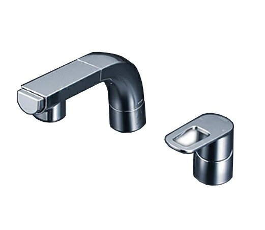 楽天市場】KVK FSL121DET シングルレバー式洗髪シャワー eレバー