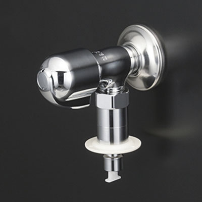 楽天市場】水栓金具 KVK K115CP2Z 洗濯機用水栓(とめるぞう付（緊急止