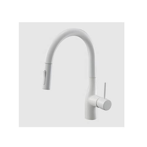 KVK KM6061ECM4 シングルシャワー付混合栓(ｅレバー)マットホワイト KM6061ECM4】シングルシャワー付混合栓｜【公式】KVK通販サイト