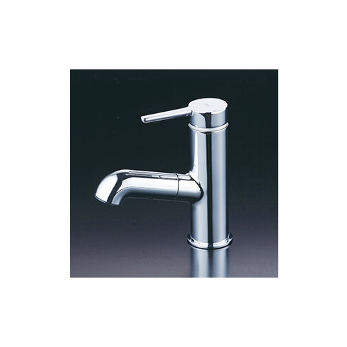 楽天市場】KVK FSL210DEFT シングルシャワー付混合栓 (eレバー