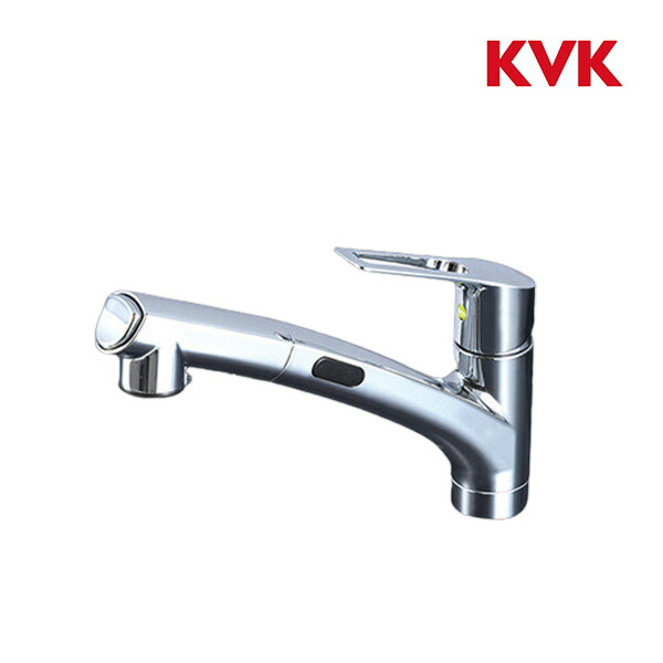 KVK KM5091TECHS 台付シングル　混合水栓 KM5091TECHS｜KVKキッチン用蛇口[台][シングルレバー混合水栓]