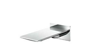 TOTO 浴室水栓　TBP02001J　バススパウト 滝状　スパウト174mm　メタル（金属）ハンドル 受注生産品 ※納期約2週間 [■§]