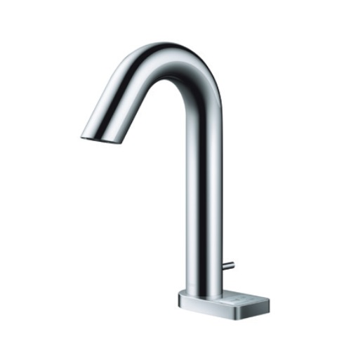 TOTO　TLE33SB4A　水栓金具 アクアオート(台付自動水栓) AC100Vタイプ 手動スイッチ ワンプッシュ式 サーモ [&hArr;]｜まいどＤＩＹ