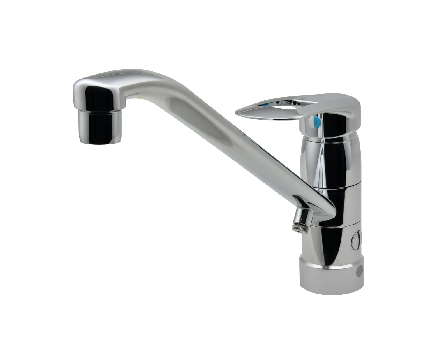 カクダイ/GAONA/ガオナ GA-BF001K 水栓金具 ワンホールシングルレバー混合栓 分水孔付、寒冷地仕様 受注生産 [&sect;]｜まいどＤＩＹ