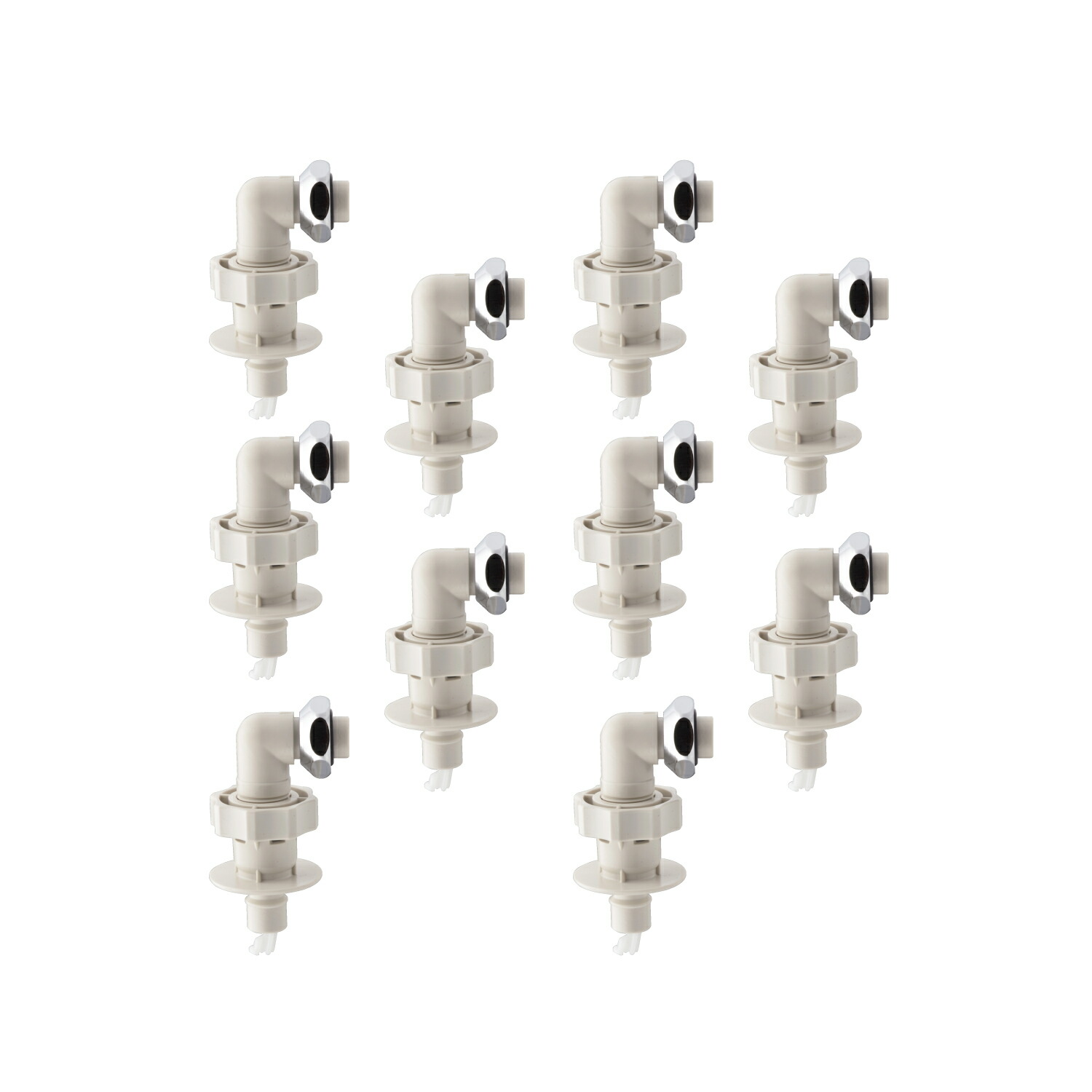 カクダイ/GAONA/ガオナ GA-LB025 水栓金具 洗濯機用ニップル(10個) 受注生産 [§]