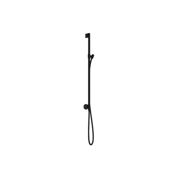 ハンスグローエ 48792670 アクサーワンウォールバー (シャワーホース1600mm付) マットブラック 受注生産品 §♪