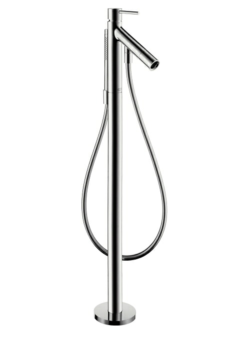 ハンスグローエ　10456000　アクサースタルク 床付式 シングルレバーバス・シャワー混合水栓（化粧部） [■♪]