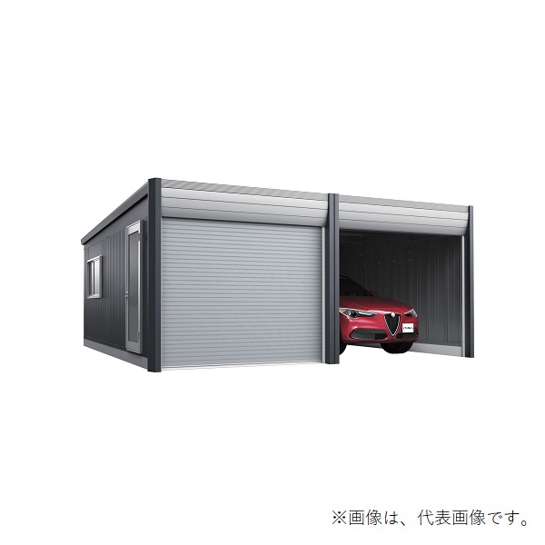 イナバガレージ 『※関東限定※ DR-3157HPC-2』 アルシア 2連棟 DR 一般型 TypeC ハイルーフ ♪