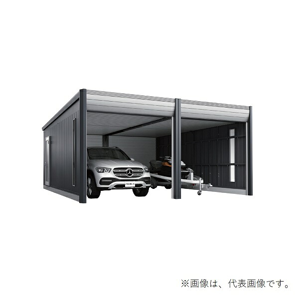 イナバガレージ 『※九州限定※ DR-3162HPC-2』 アルシア 2連棟 DR 一般型 TypeC ハイルーフ ♪