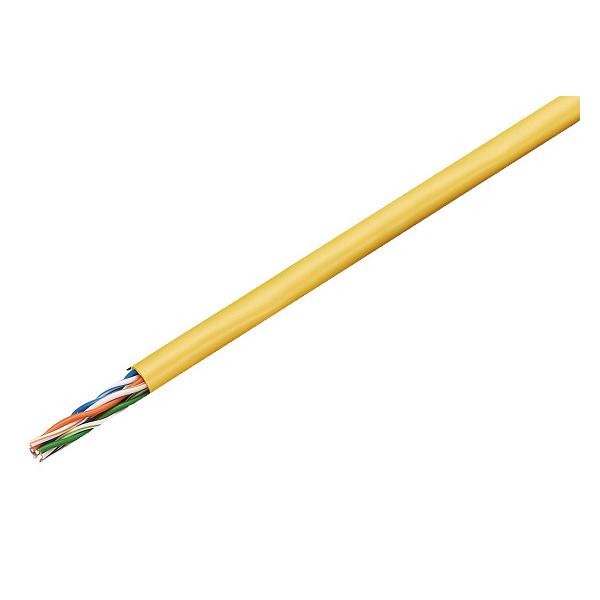JAPPY/ジャッピー TPCC5 0.5mm×4P 黄JP LANケーブル TPCC Category 5e 300m|まいどDIY