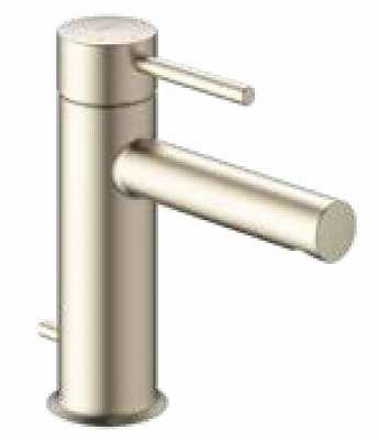 INAX/LIXIL　LF-YE340SYC/SNI　水栓金具 シングルレバー混合水栓 排水栓なし eモダン(エコハンドル) シャインニッケル 一般地・寒冷地共用 [★]｜まいどＤＩＹ