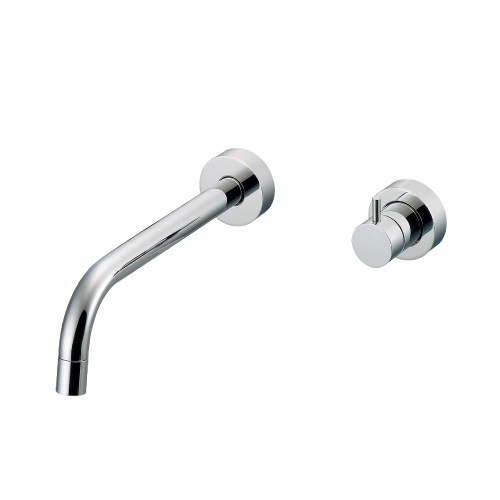 楽天市場】水栓金具 カクダイ 193-001-D 壁付シングルレバー混合栓