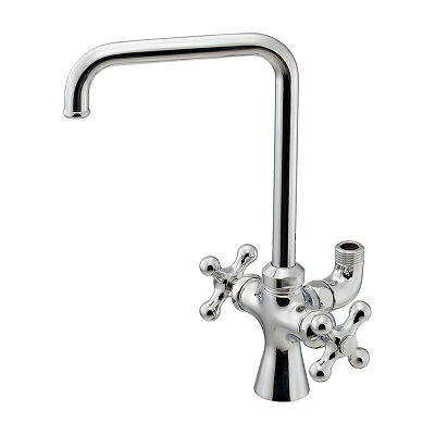 水栓金具 カクダイ 721-012 浄水器取付用水栓(分岐つき) 一般地・寒冷地共用|まいどDIY