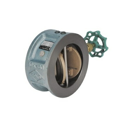 東洋バルヴ 消防認定品バルブ ウイングチェッキ ダクタイル鋳鉄 (F)20-DNW (A)125(B)5 [□]