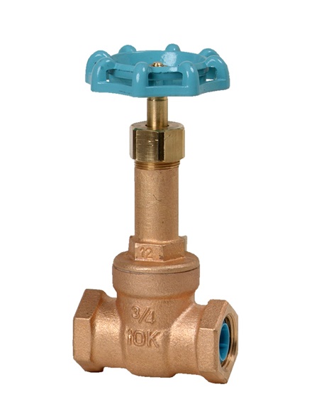 大和バルブ 鉛カットバルブ コアリング 青銅バルブ ゲート 10K 給水用 10G-CN (A)50(B)2 [□]