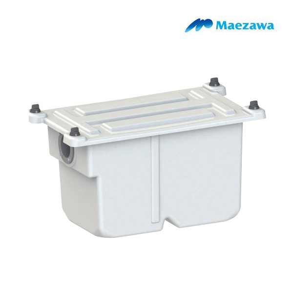 前澤化成工業 GT-N15FTA 床置型グリーストラップ ターンロック式 容量20L 本体PVC 製 蓋PP製 GT-20FTA後継品｜まいどＤＩＹ