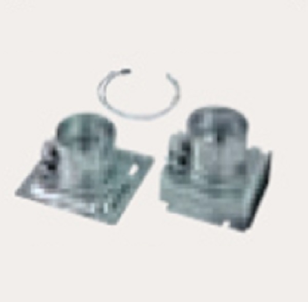パロマ 【59561】 排気金具 給排セットU φ150丸ダクト上方給排気接続用電動シャッター式 (タカラ製)｜まいどＤＩＹ