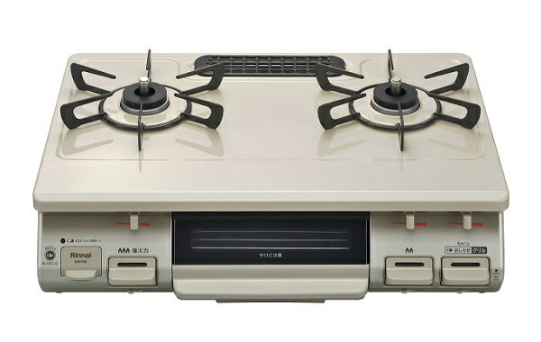 A1303?激安‼️2022年製リンナイ都市ガス ガスコンロ2口 KG67PBRR ?