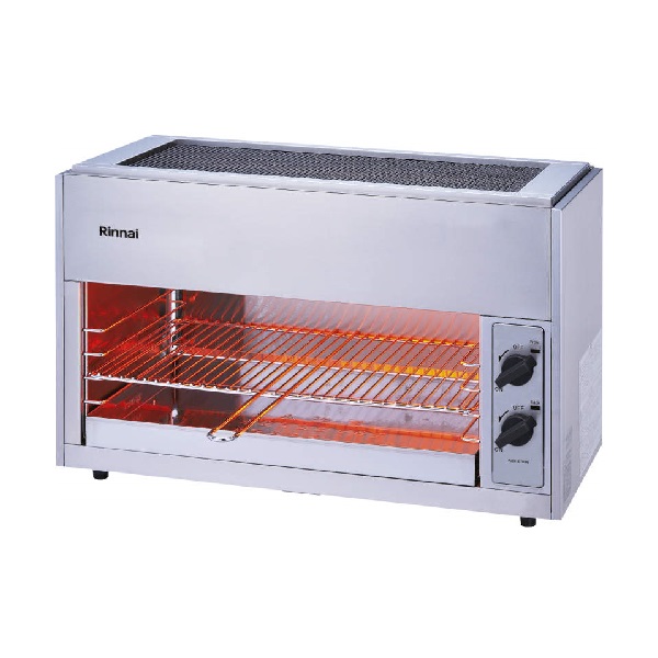 リンナイ　業務用　ガス赤外線グリラー　ペットミニ　厨房　飲食店　RGP-62SV 854-9442_1.jpg