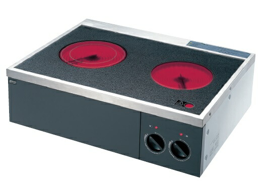 楽天市場】三化工業 SRH-M226A ハイラジエントヒーター 据置タイプ 2口