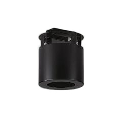 大光電機(DAIKO) LZA-93849 部材 シーリングアダプター 直付･吊ボルト･レースウェイ取付用 埋込φ125ダウンライト用 ブラック