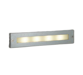 大光電機(DAIKO) LZW-91575YS アウトドア フットライト 非調光 電球色 LED 防雨形 シルバー