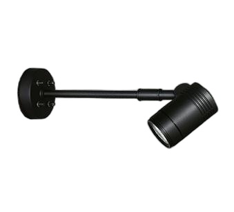 大光電機(DAIKO) LZW-93869LBM アウトドア スポットライト 非調光 電源内蔵 電球色 LED アームタイプ 防雨形 ブラック|まいどDIY