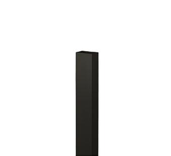 大光電機(DAIKO) LLA-7240B アウトドアライト ポールライト ボラードライト H\u003d450タイプ ベースプレート固定用ポール 灯具本体別売 防雨形 ブラック