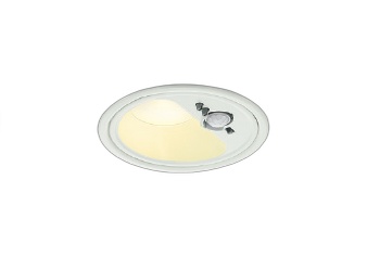 コイズミ照明 AD1284W27 ダウンライト φ100 非調光 電球色 高気密SB 人感センサ 高演色R+ 防雨型 ファインホワイト｜まいどＤＩＹ