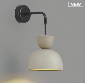 コイズミ照明 AB54176 ブラケットライト 非調光 LEDランプ 電球色 グレージュ|まいどDIY