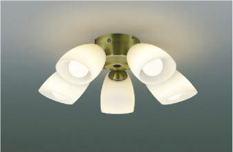 楽天市場】コイズミ照明 AA43192L インテリアファン Sシリーズ モダン