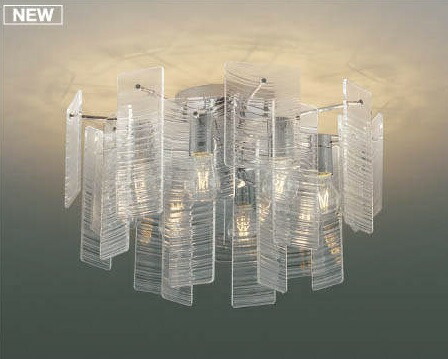 楽天市場】AA49274L LEDシャンデリア Ripplet (40Wx8灯相当) LED（電球