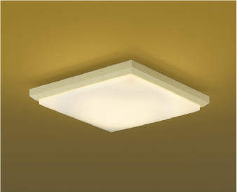 AH43084L 和風シーリング LED一体型 調光 FHC28W相当 電球色 位相調光 アクリル・乳白色和紙模様入 コイズミ照明 LED小型シーリングライト FHC28W相当 電球色 調光タイプ