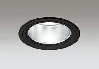 オーデリック　XD404034H　ダウンライト LED一体型 昼白色 銀色コーン 電源装置別売 防雨型 埋込穴φ150 ブラック｜まいどＤＩＹ