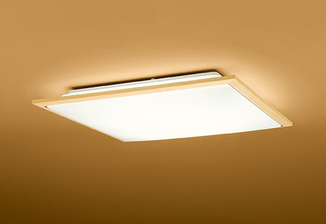 オーデリック OL251480R シーリングライト 8畳 調光 調色 和風 リモコン付属 LED一体型 電球色~昼光色 白木(ウェンジ色)|まいどDIY