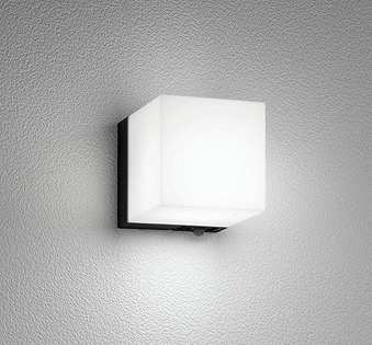 オーデリック　OG254799NCR(ランプ別梱)　エクステリア ポーチライト LEDランプ 昼白色 人感センサー付 防雨型 ブラック