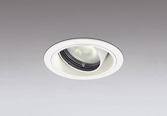 オーデリック　XD403208　ダウンライト φ100 電源装置別売 LED一体型 電球色 ユニバーサル スプレッド配光 オフホワイト