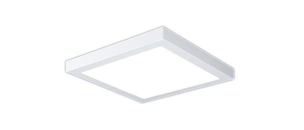 パナソニック XL673PFUKLA9 一体型LEDベースライト 調光(ライコン別売) LED(白色) 天井直付型 乳白パネル スクエアタイプ ホワイト 17,540円