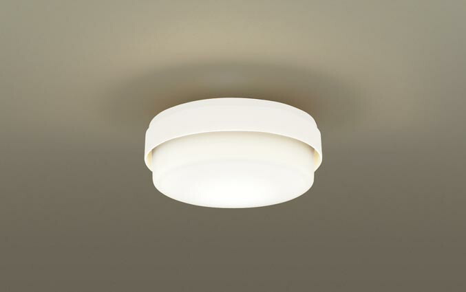 [納期約6か月]パナソニック　LGB51556LE1　シーリングライト 天井直付型LED(温白色) 100形電球1灯器具相当 拡散タイプ ホワイト