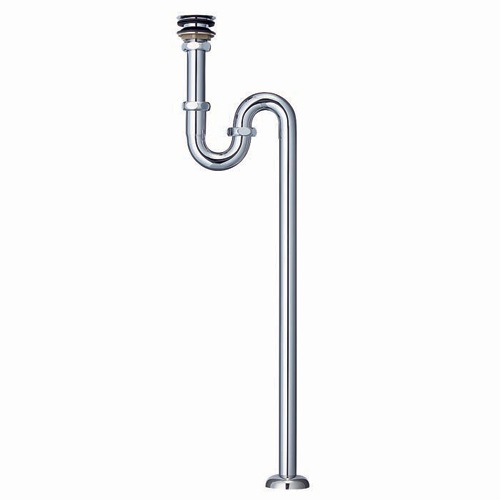 ミヤコ 洗面器・手洗器トラップ 【M6AN 25】 Sトラップ（アフレナシ）
