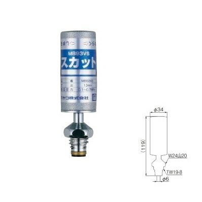 ミヤコ 水撃低減器スカット　MB93VS　スピンドル型 5,707円